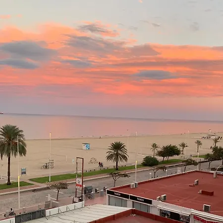 Primera Linea De Playa Con Garaje Apartman Playa de Gandia